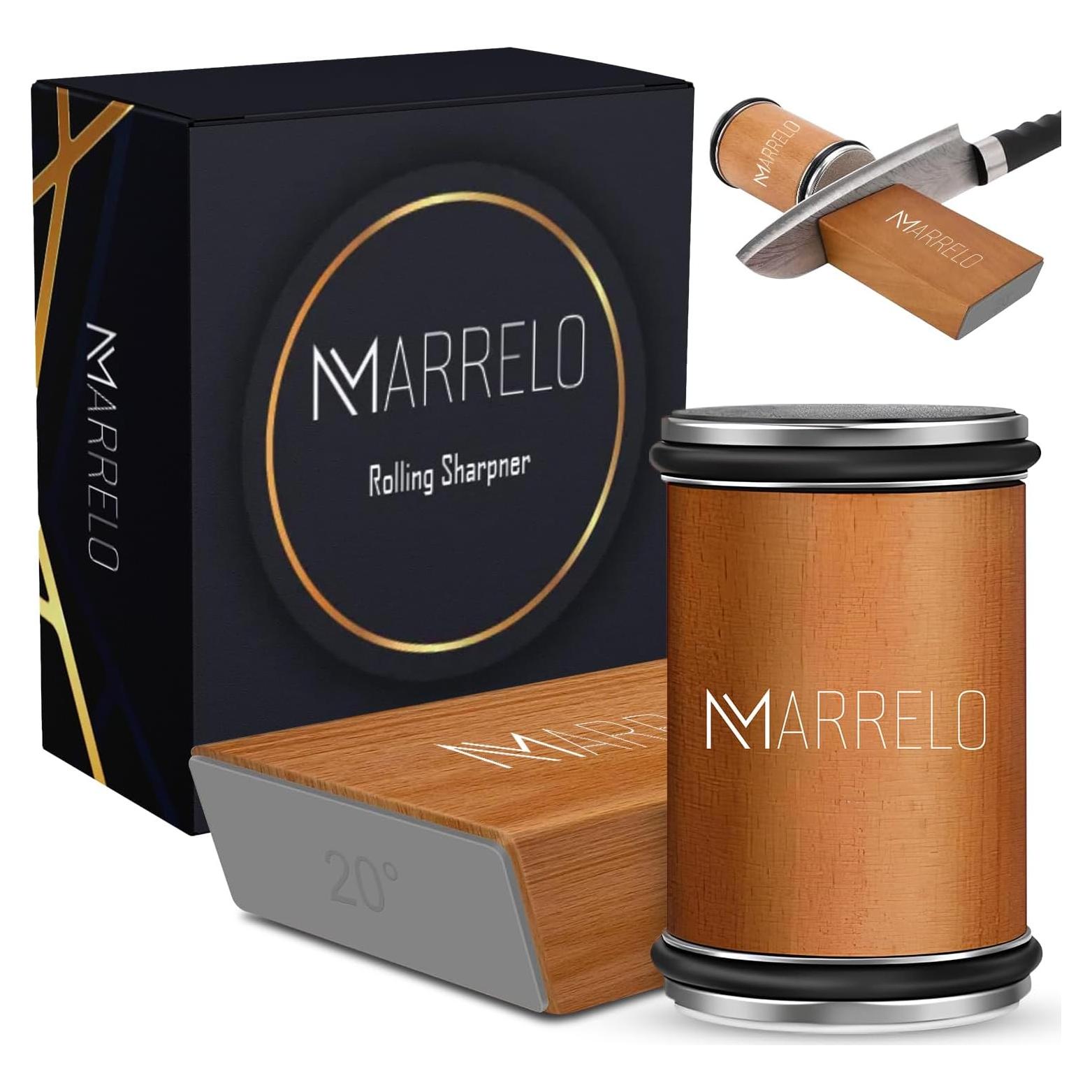 Afilador de cuchillos Marrelo rodante con discos de diamante