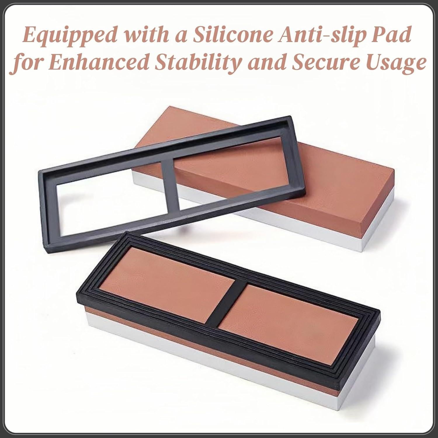 Piedra de Afilado Bellairis 3000/8000 Grit con Base Antideslizante