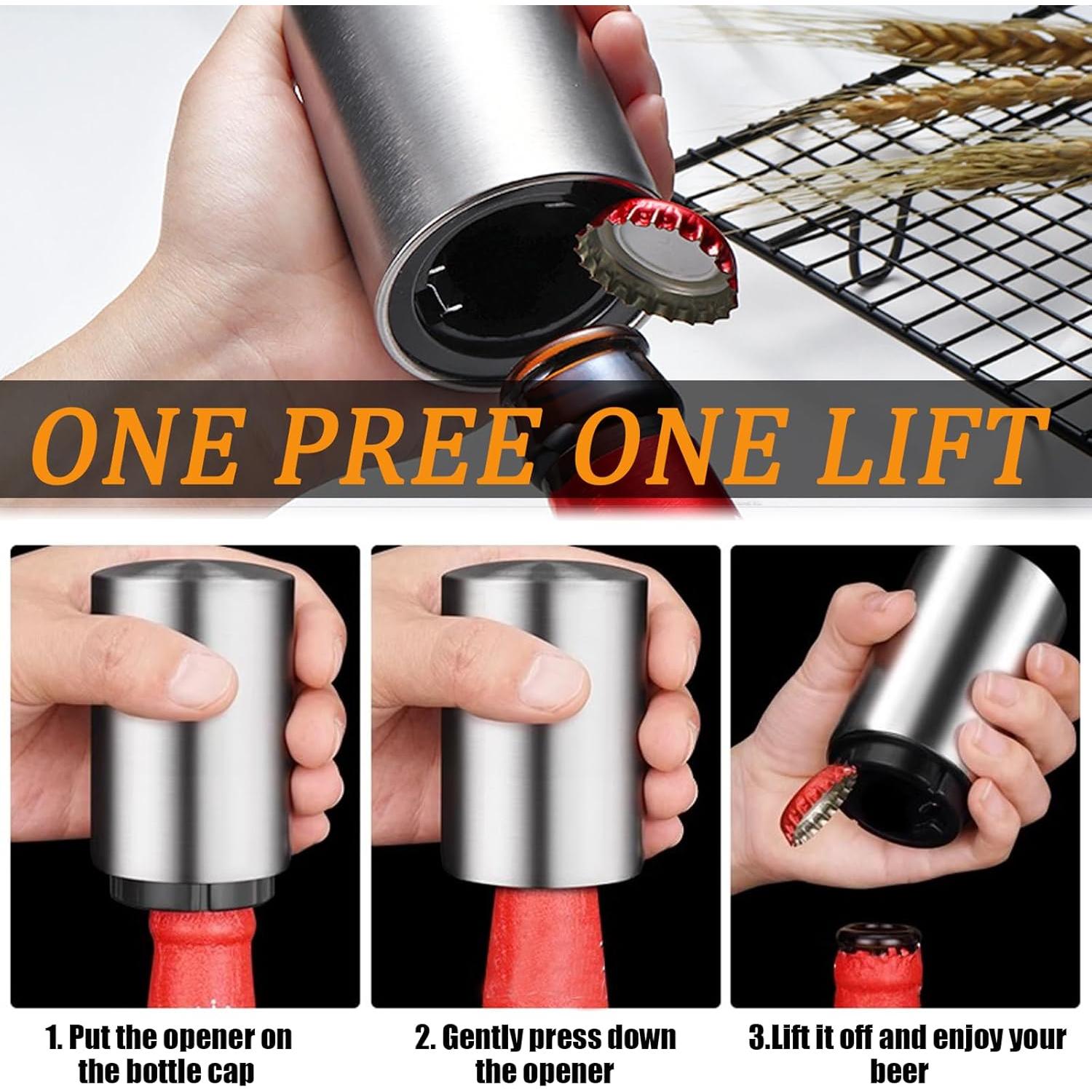 Abridor de Botellas Automático SmaringRobot Acero Inoxidable