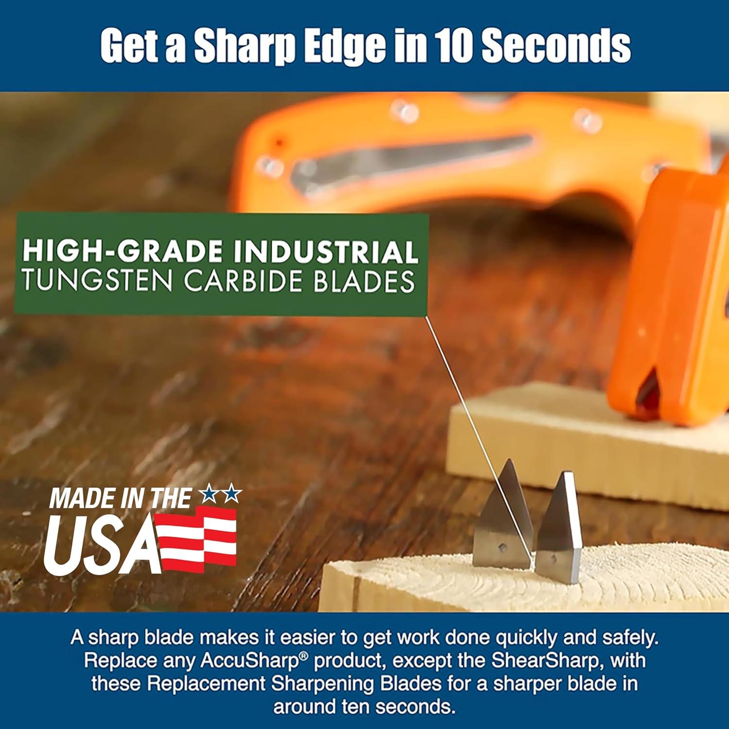 Cuchillas de Repuesto AccuSharp para Afilador - 2 Piezas