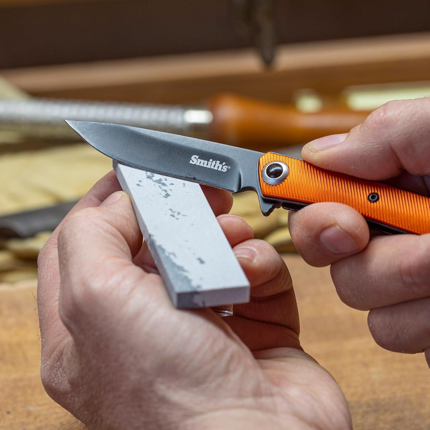 Piedra de Afilado Arkansas Smith 10,16 cm Grano Medio 600