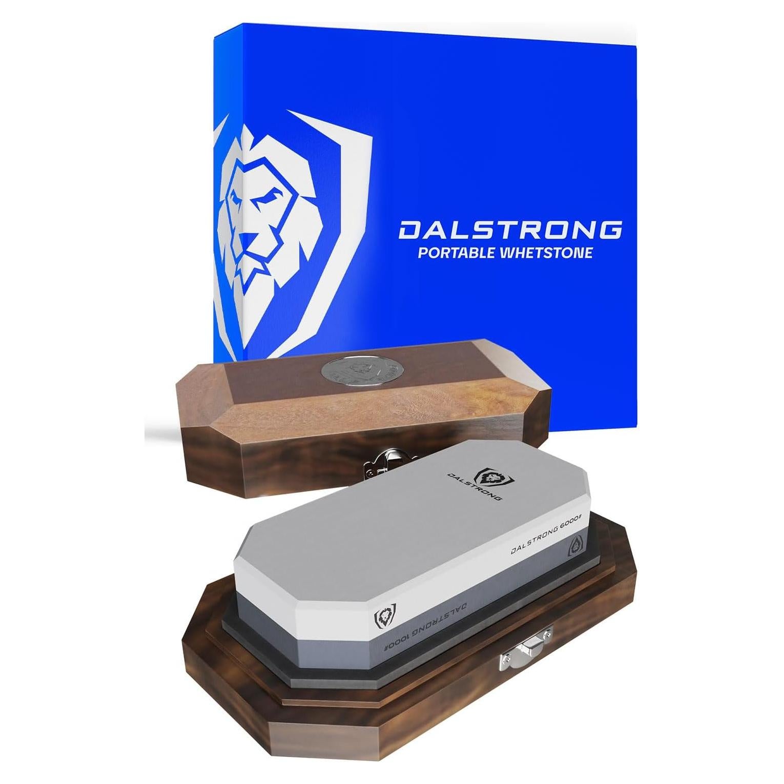 Kit de Piedra de Afilar Dalstrong #1000/#6000 - Corindón 1.41 kg