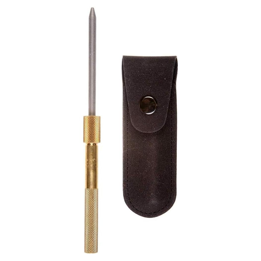 Afilador Redondo de Diamante EZE-LAP 8,3 cm con Mango de Latón