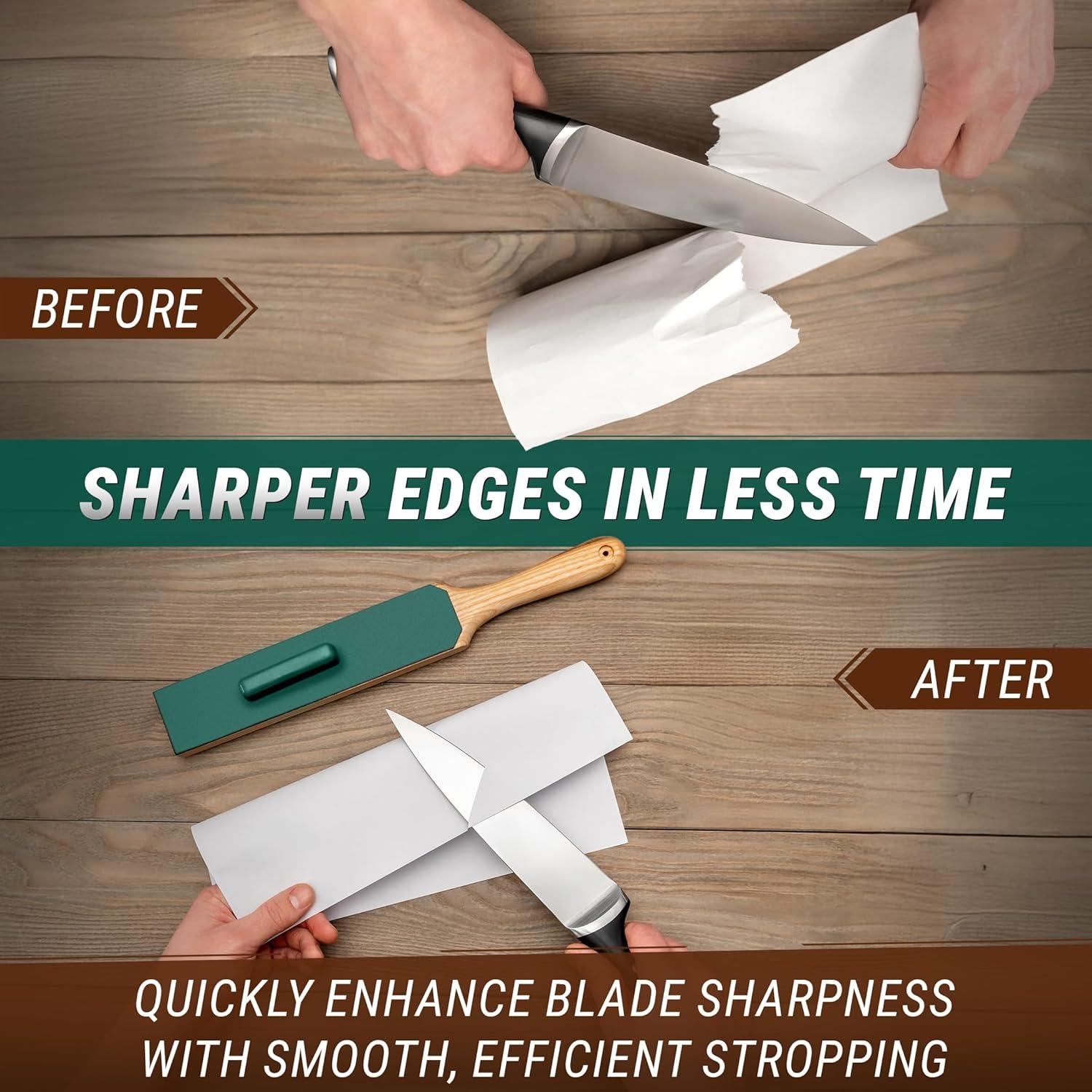 Kit de Afilado de Cuchillos BeaverCraft LS4P1 con Compuesto