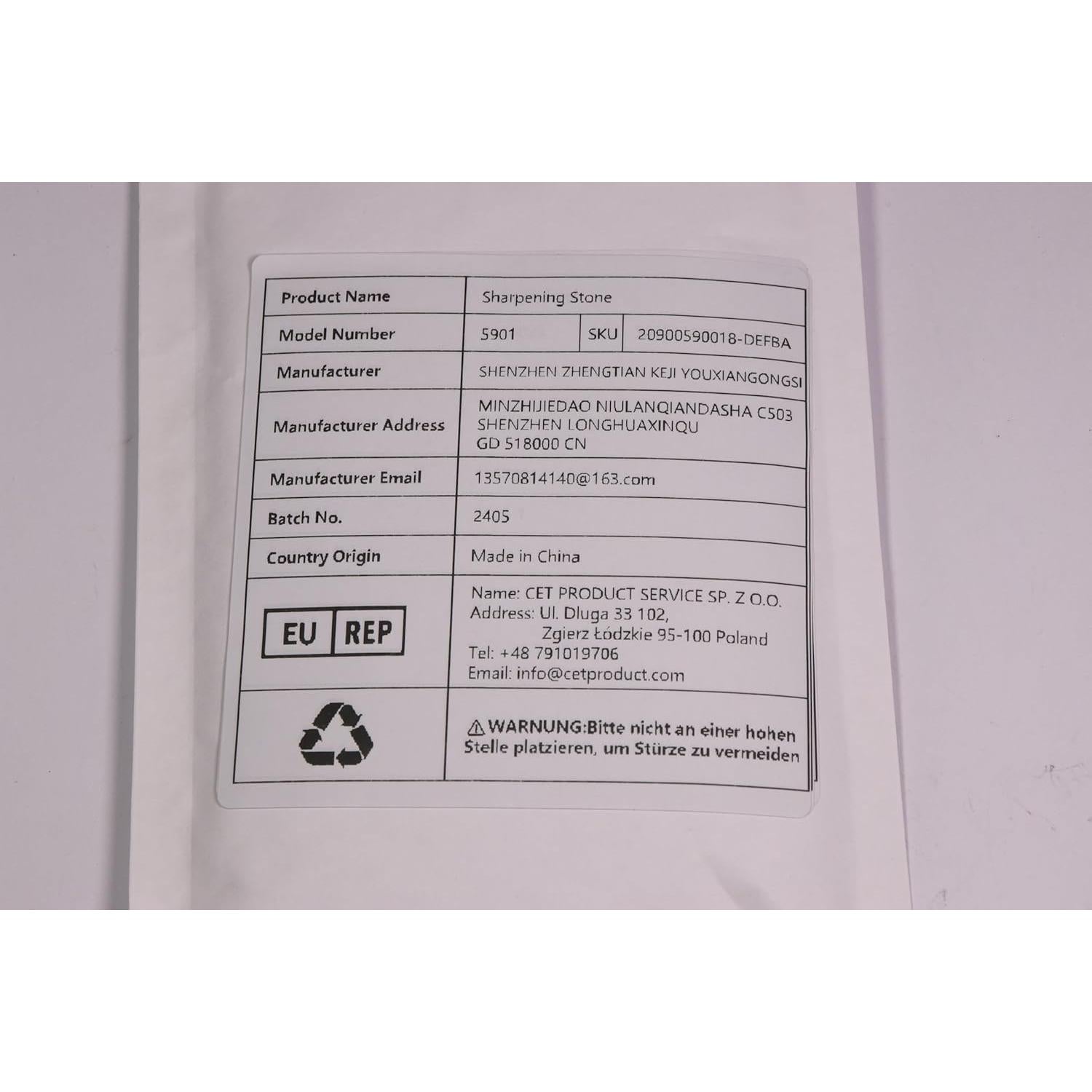 Piedra de Afilar Mini CBRIGHT Verde Natural 10000# 5x2x1 cm