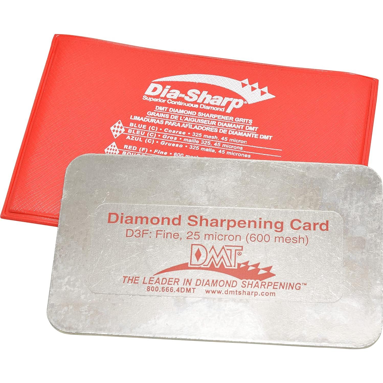 Kit de Afilado DMT Dia-Sharp 3 Piezas Tarjeta de Crédito