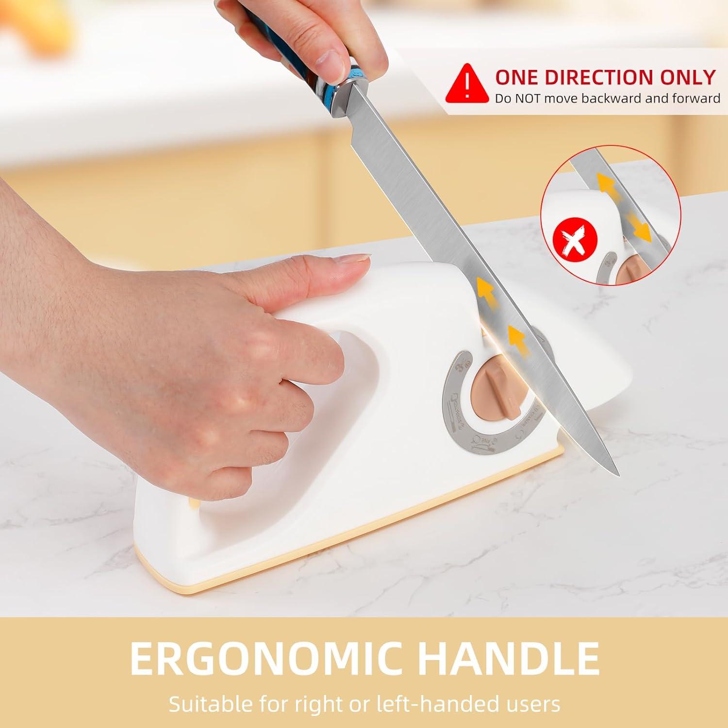 Afilador de cuchillos multifuncional para cocina 272g