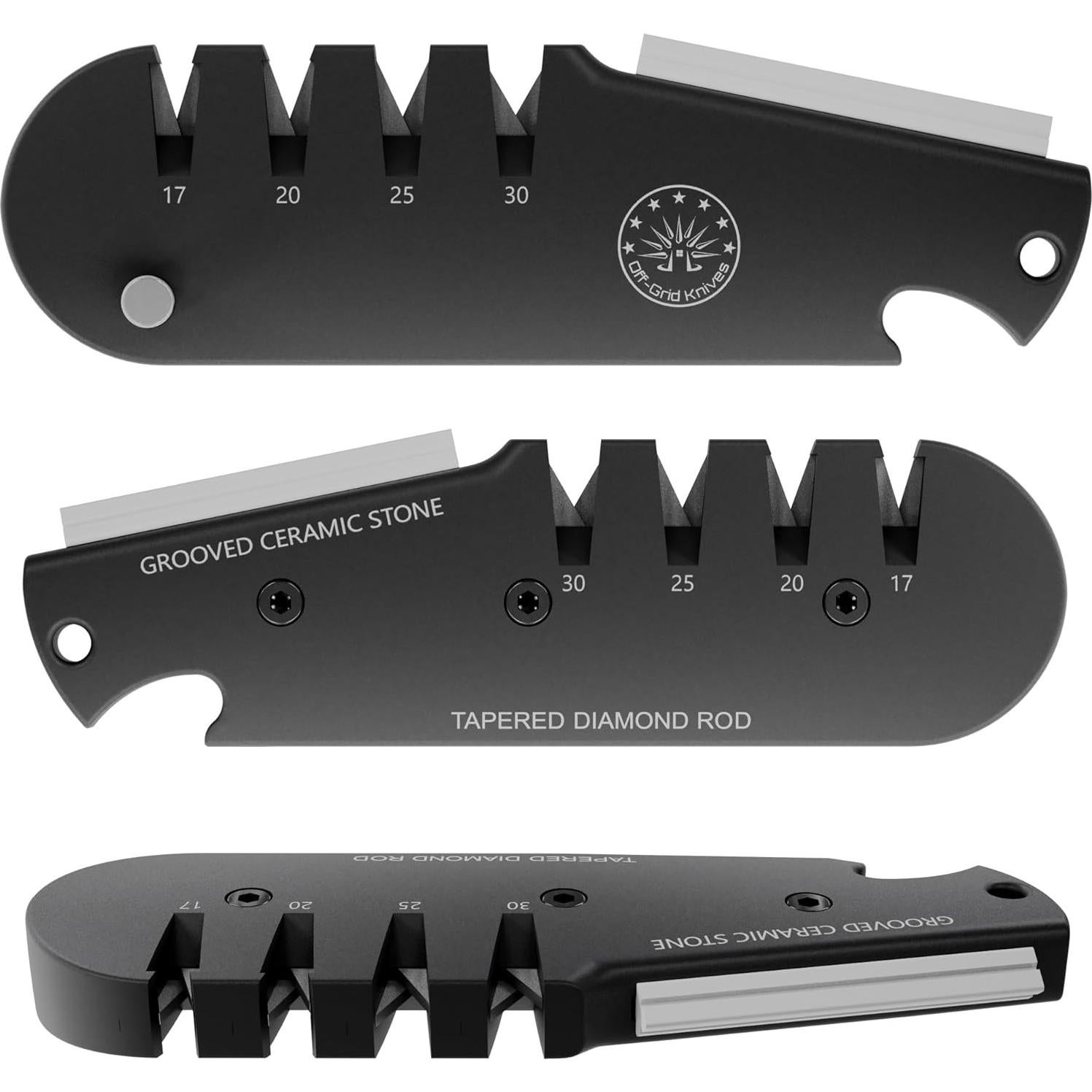 Afilador de Cuchillos Off-Grid Knives QuadEdge 4 Ángulos