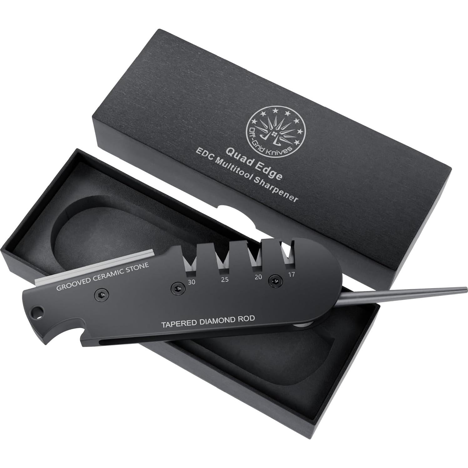 Afilador de Cuchillos Off-Grid Knives QuadEdge 4 Ángulos