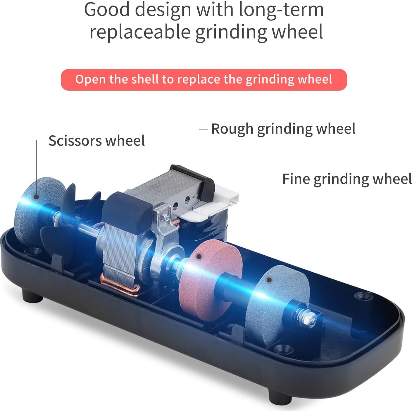 Afilador eléctrico de cuchillos Pegelong S820 50W 12.6°