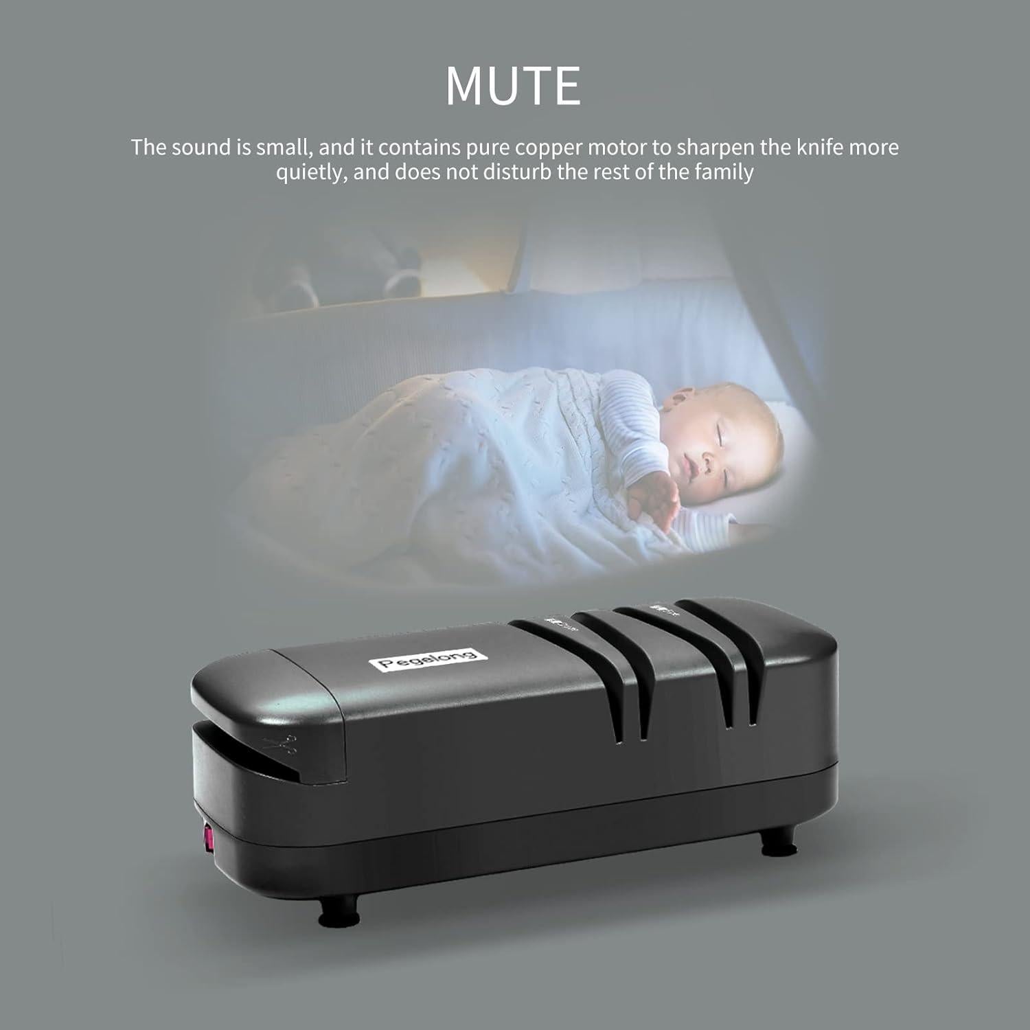 Afilador eléctrico de cuchillos Pegelong S820 50W 12.6°