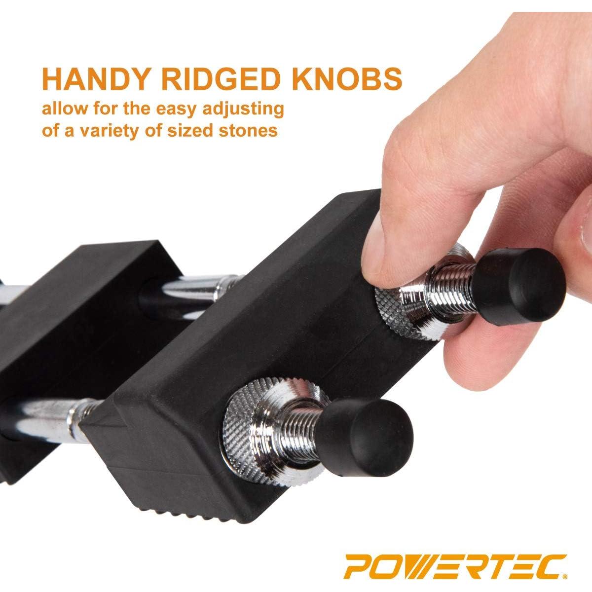 Soporte para Piedra de Afilado POWERTEC 71013 Ajustable 14-23 cm