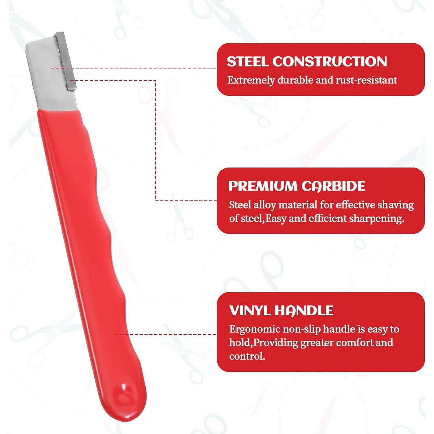 Juego de 4 Afiladores de Herramientas JIYIN 12.2x1.3cm