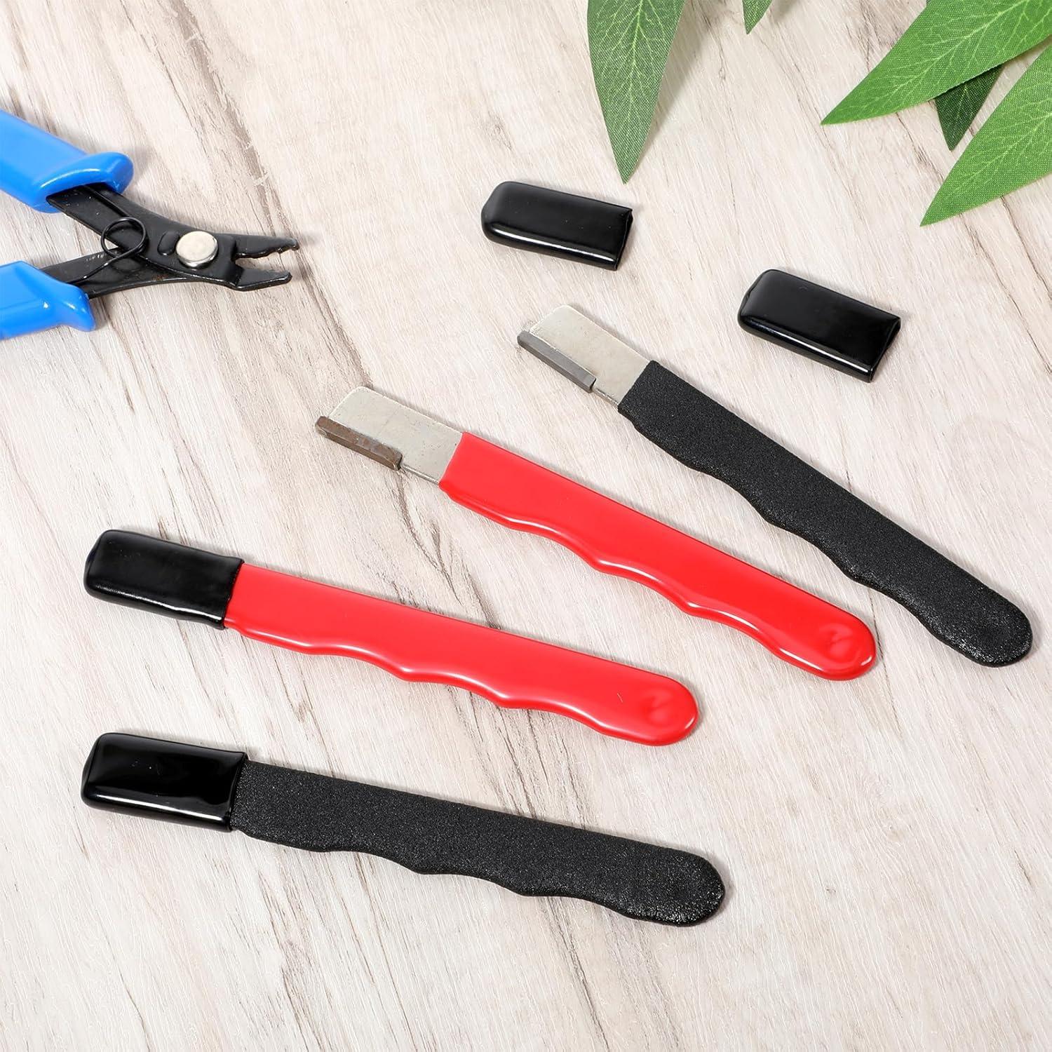 Juego de 4 Afiladores de Herramientas JIYIN 12.2x1.3cm