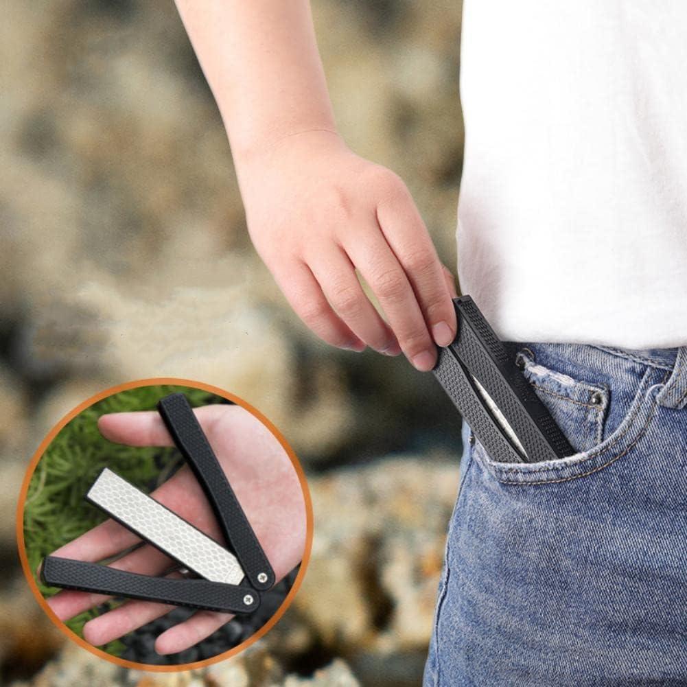Afilador Doble Cara Zerodis Portátil para Herramientas de Jardín