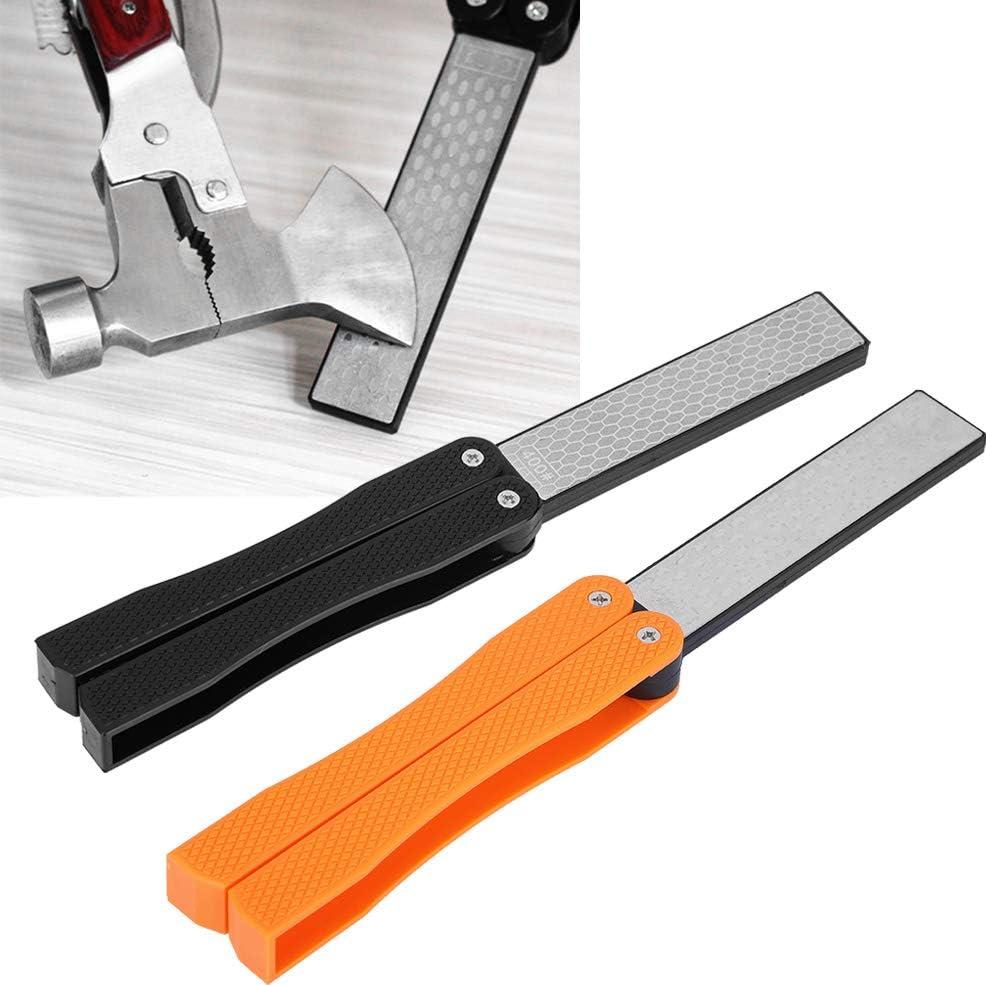 Afilador Doble Cara Zerodis Portátil para Herramientas de Jardín