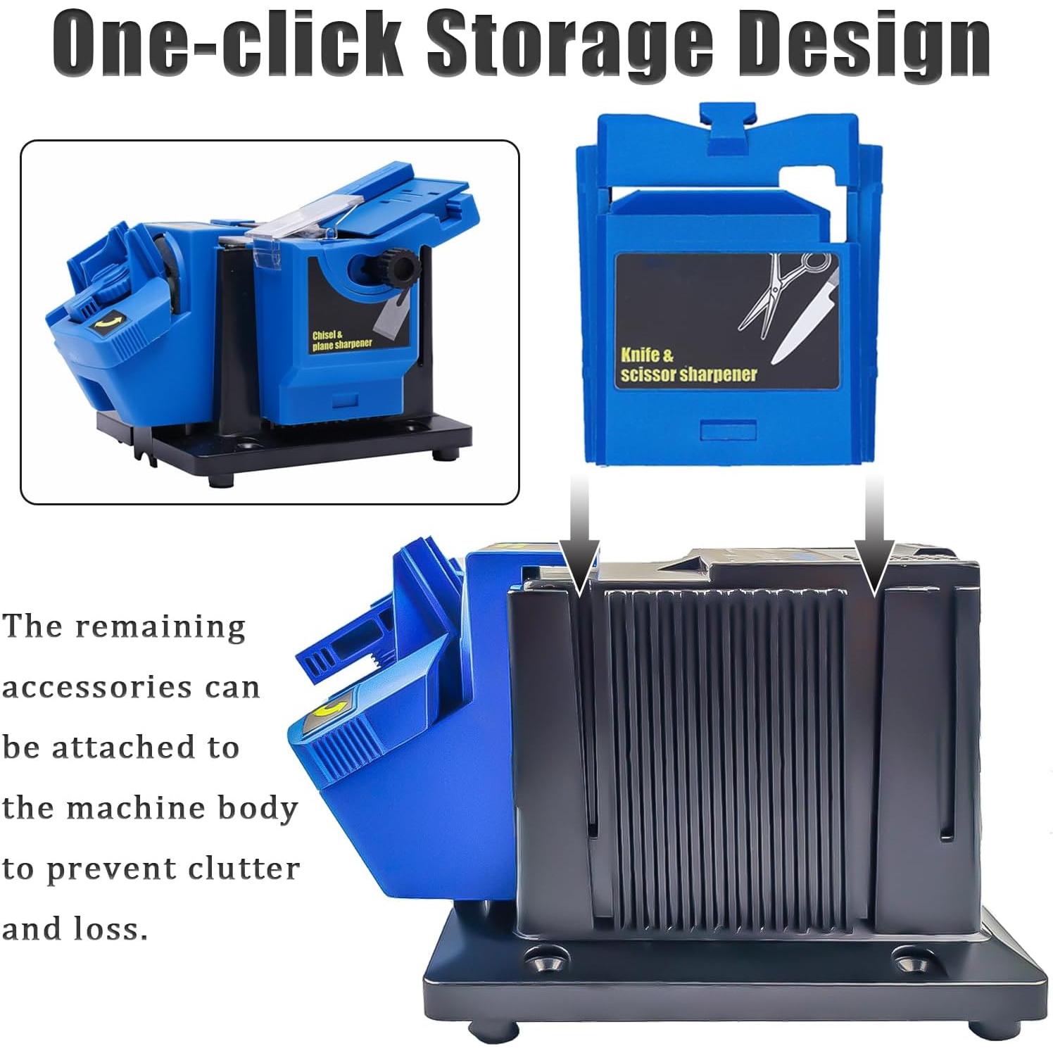 Afilador Eléctrico Multifuncional NAWESRVA 96W 3 en 1