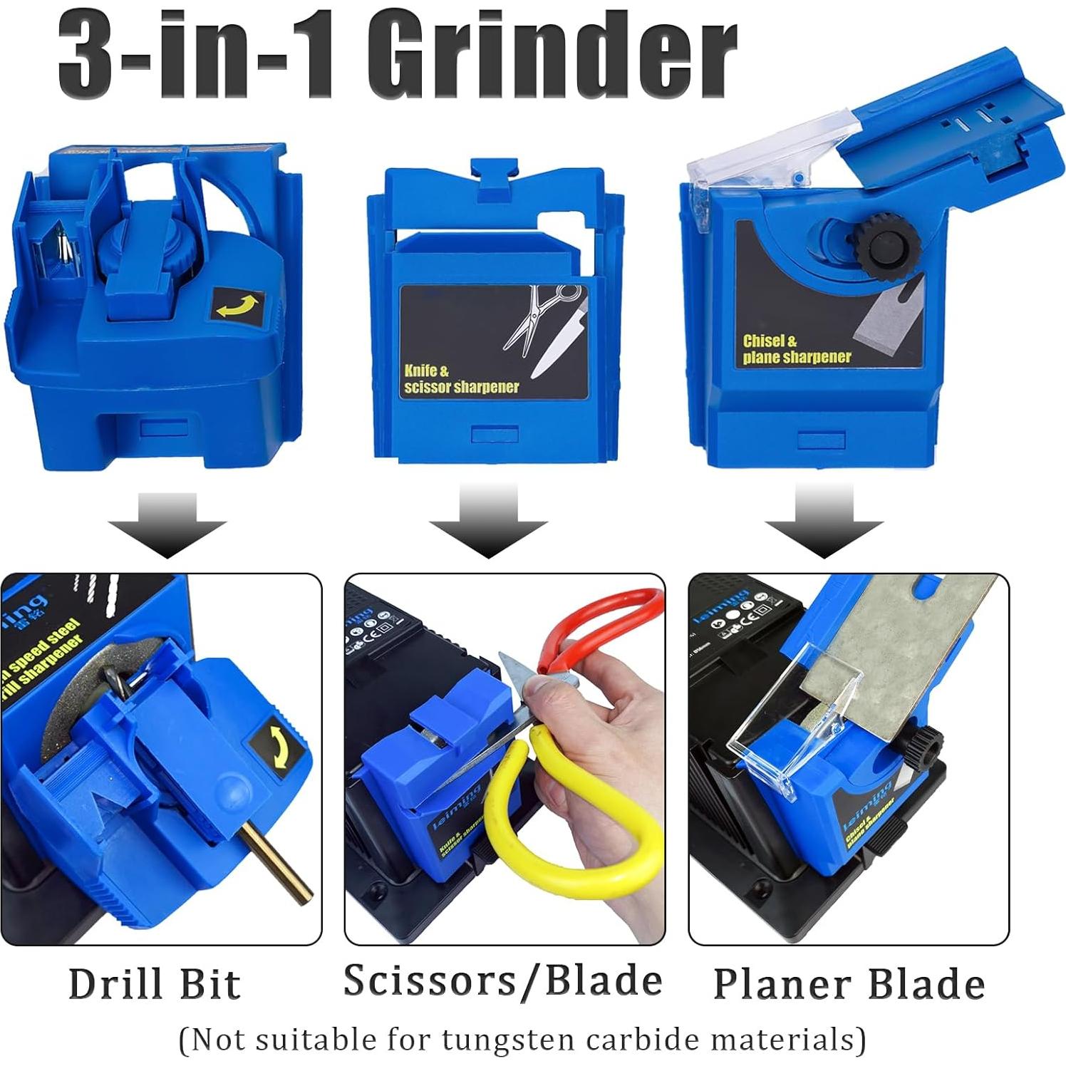 Afilador Eléctrico Multifuncional NAWESRVA 96W 3 en 1