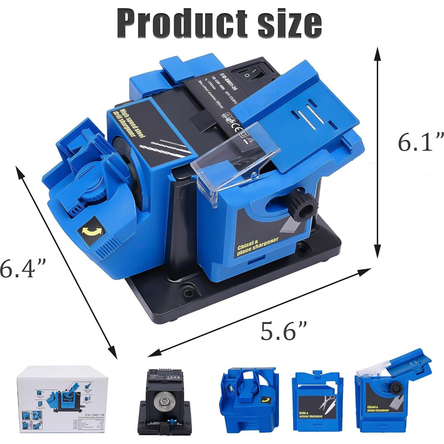 Afilador Eléctrico Multifuncional NAWESRVA 96W 3 en 1