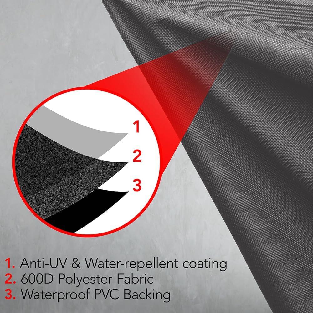 Funda para Parrilla GrillTough 132 cm Impermeable UV