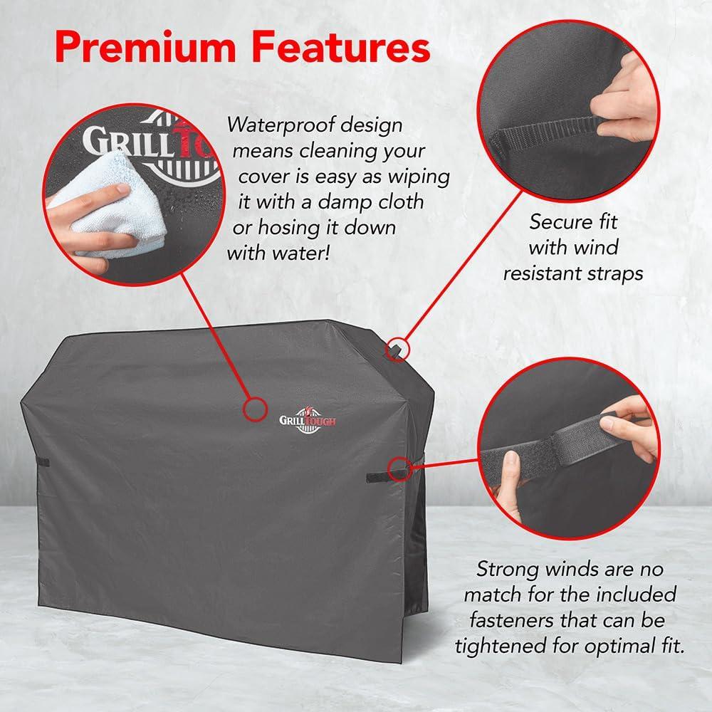 Funda para Parrilla GrillTough 132 cm Impermeable UV