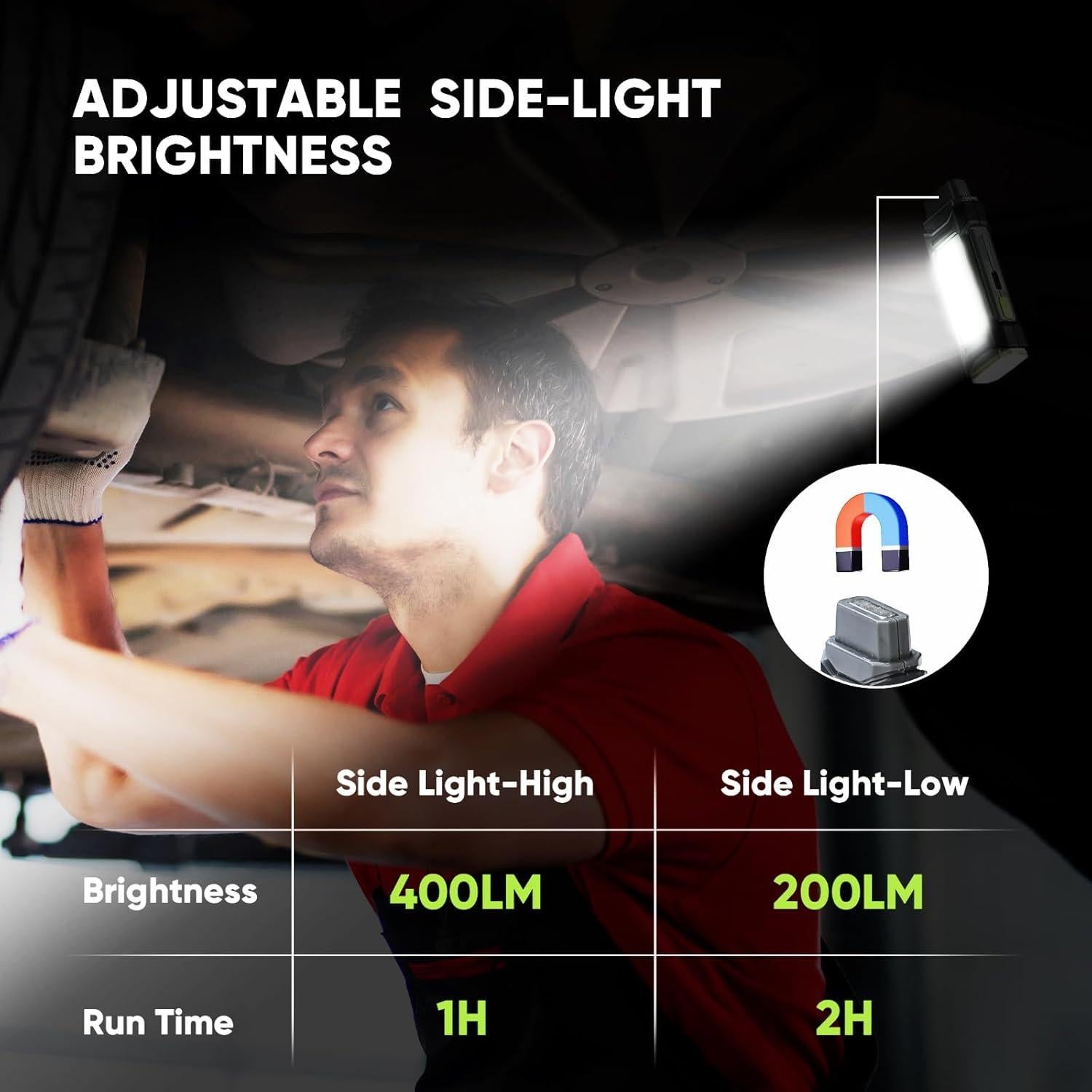 Luz de Cuello Recargable Durapower 200LM Flexible