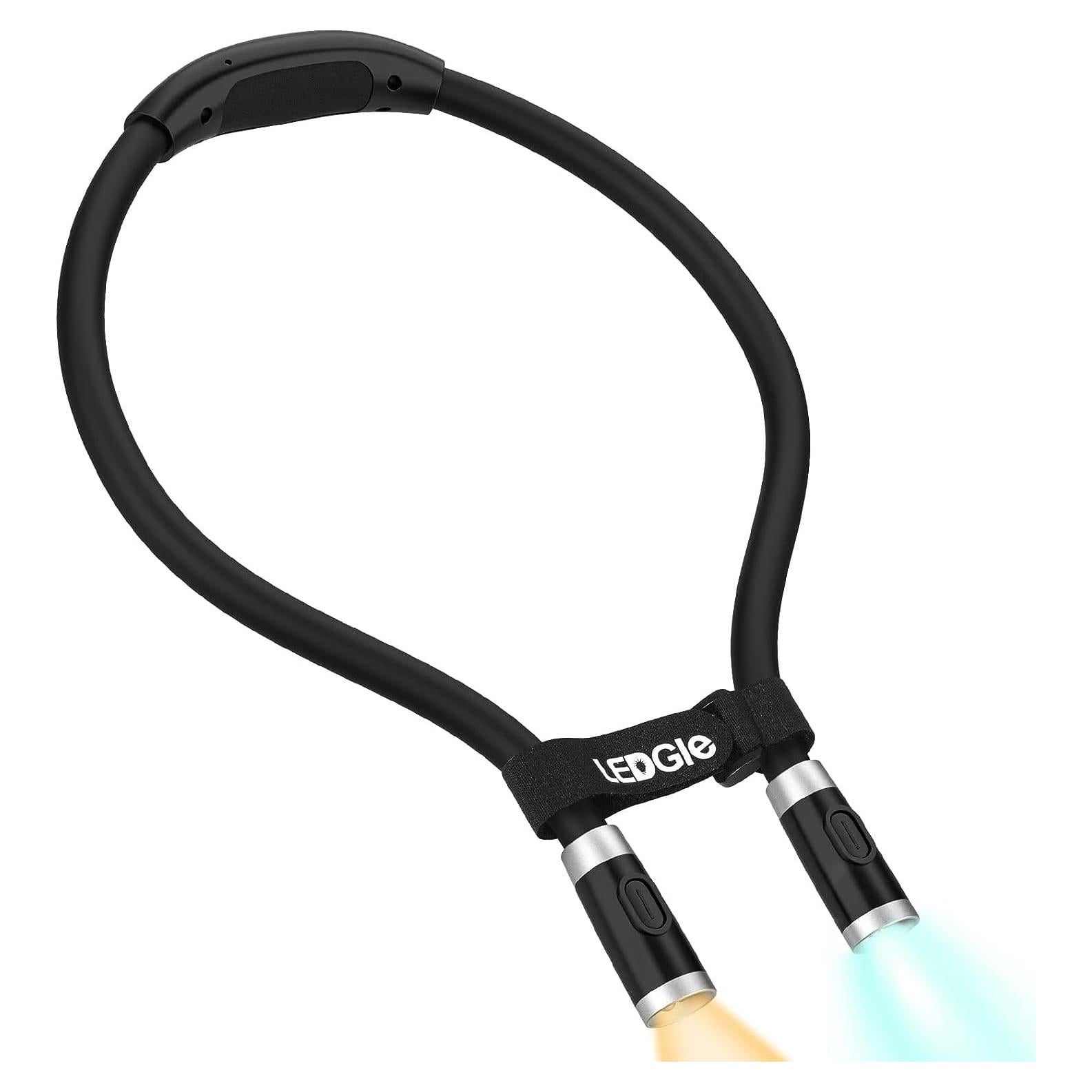 Luz de Lectura LEDGLE para el Cuello 3 Temperaturas 6 Brillos
