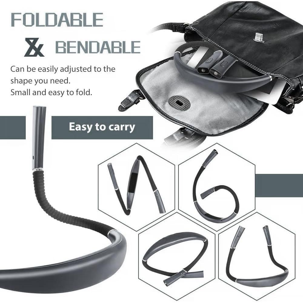 Luz de Lectura Flexible Aiolekup, 3 Colores, 3 Brillos, Recargable