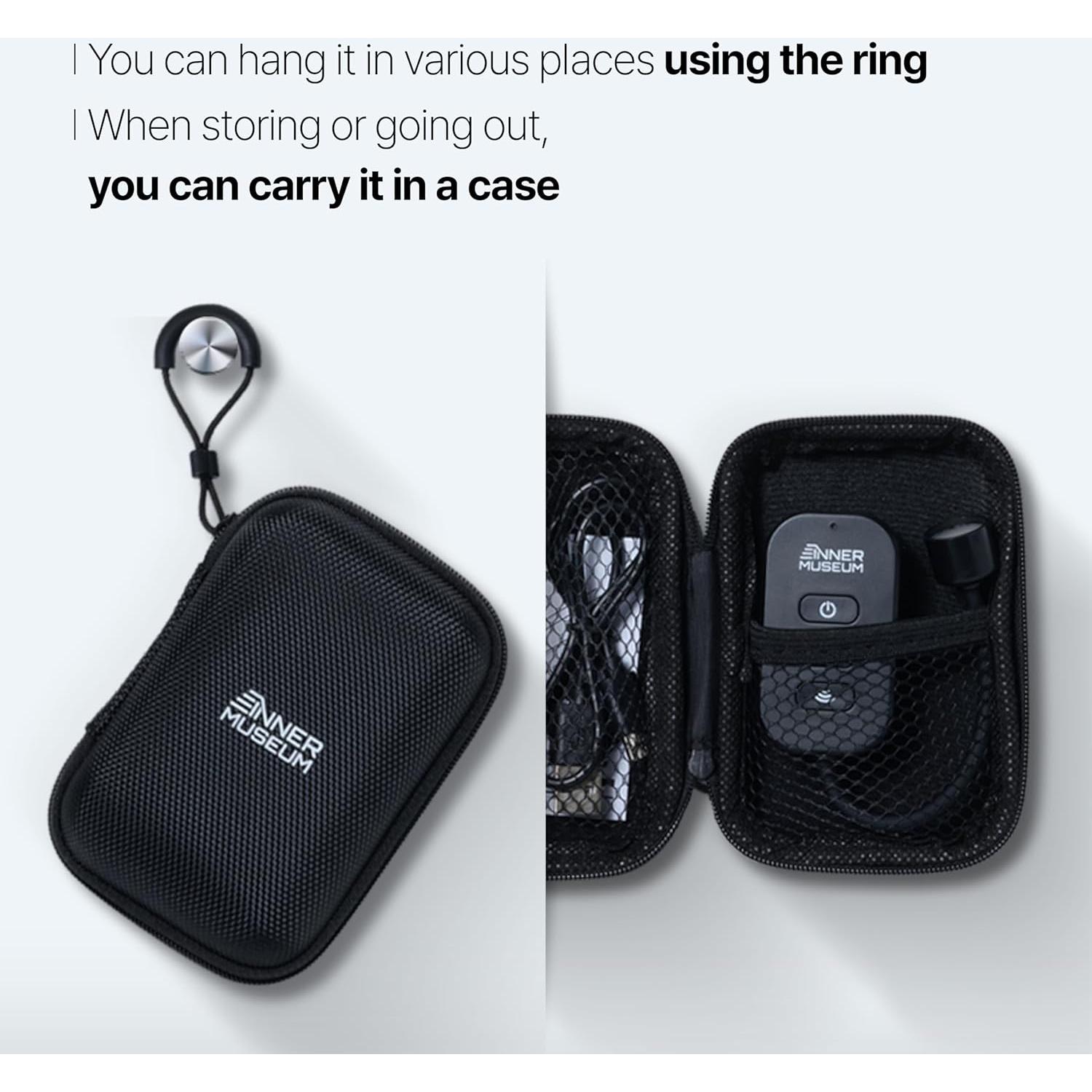 Luz de Libro LED Recargable INNER MUSEUM con Clip y Estuche