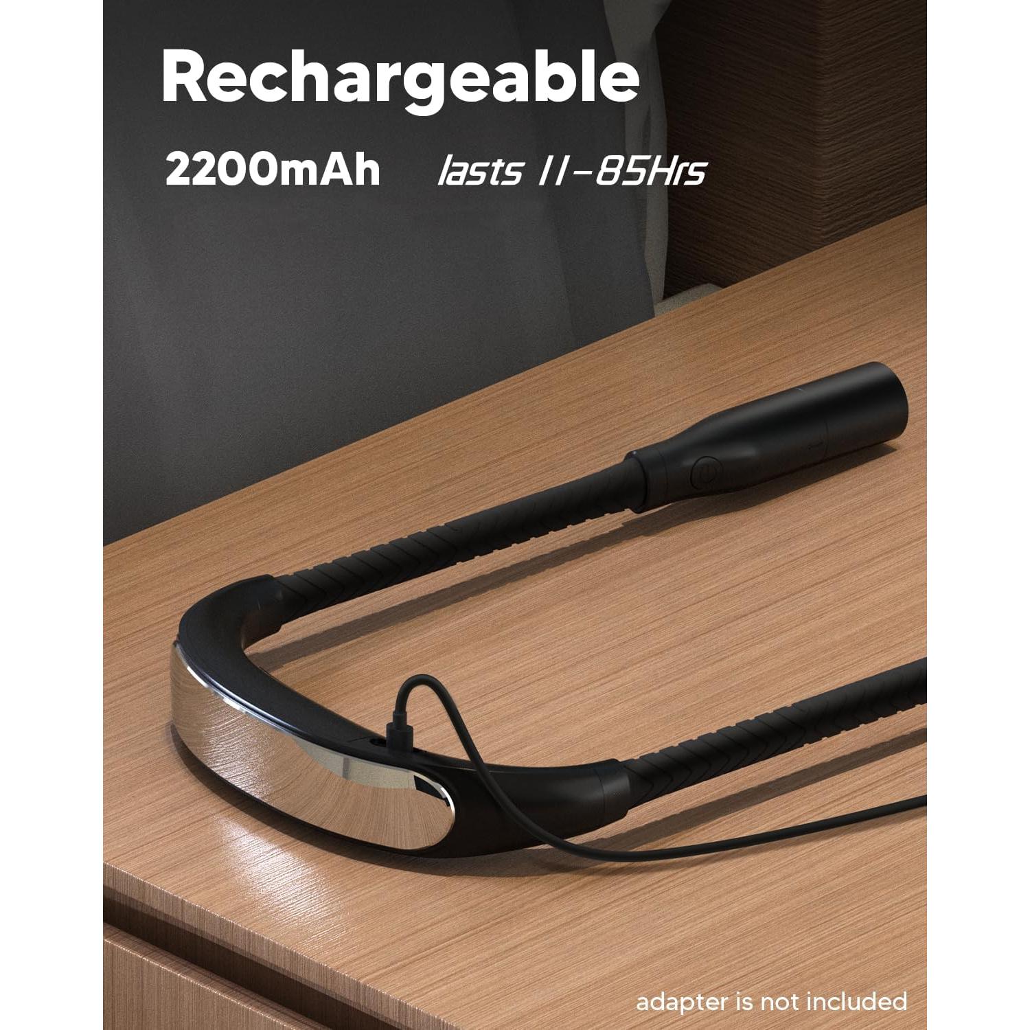 Luz de Cuello Recargable EastPin 2200mAh LED 85h