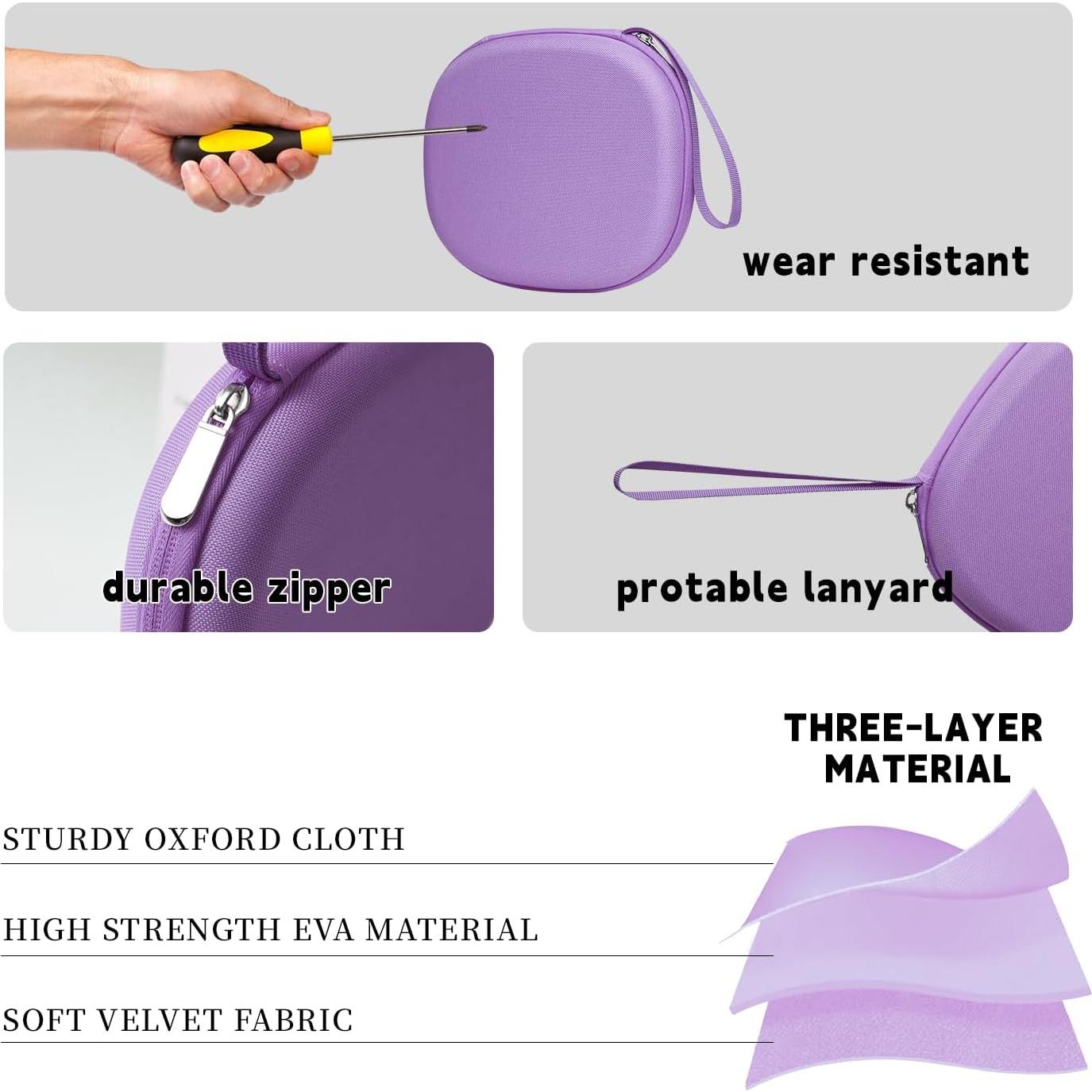 Funda para Luz de Lectura CAIOVSE Púrpura - Protección y Almacenamiento