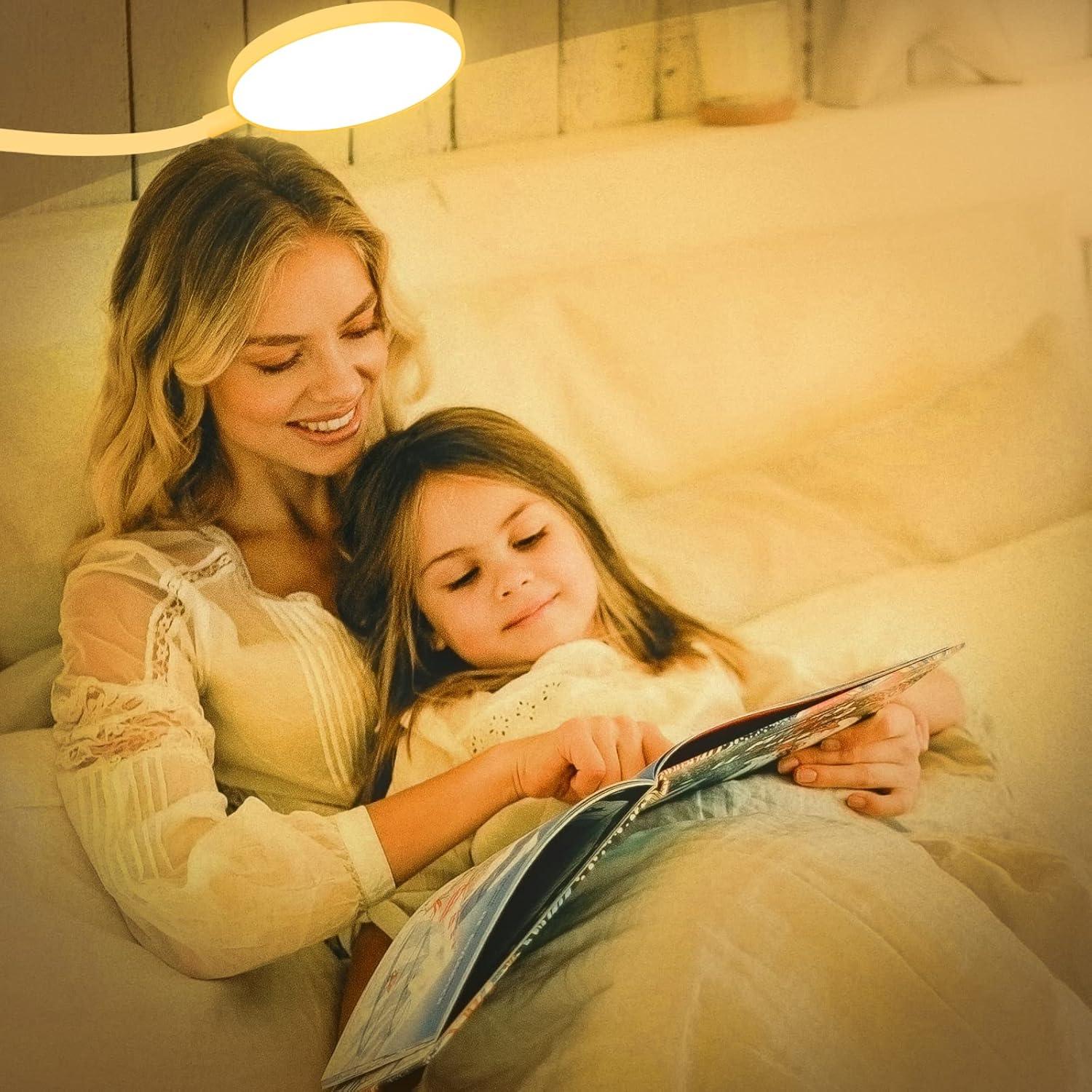 Lámpara de Clip LED SUNLONG SL-RL-001 3 Colores 36cm