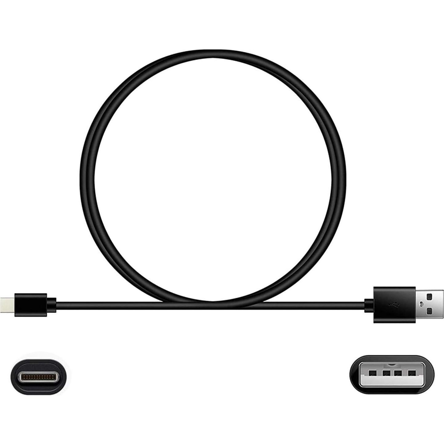 Cable de Carga USB Gzzscortd 1,5m para Luz de Cuello LED