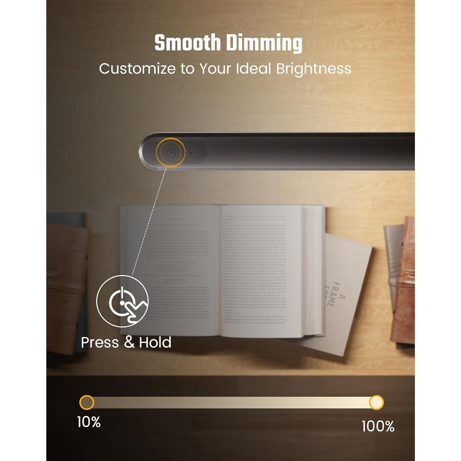 Lámpara de Escritorio LED SUPERDANNY con Brazo Flexible 360°