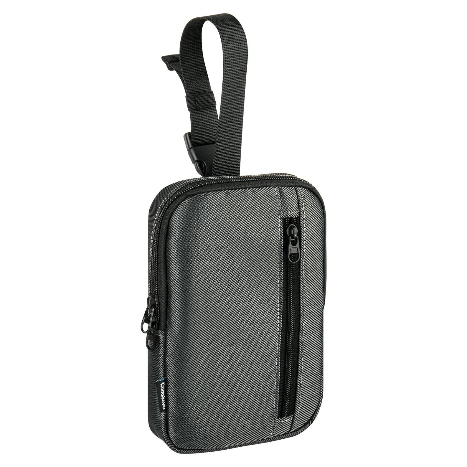 Funda de transporte Homakover para luz de lectura LED gris