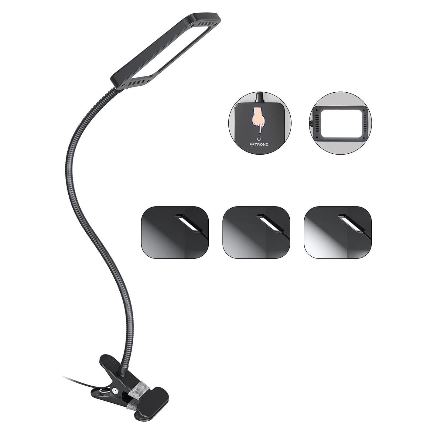 Lámpara de Escritorio LED TROND Halo 9W-C 1000LM Regulable