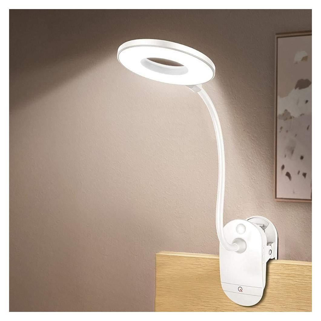 Lámpara de Lectura Clip YAGE YG-T102 Recargable USB 3 Niveles