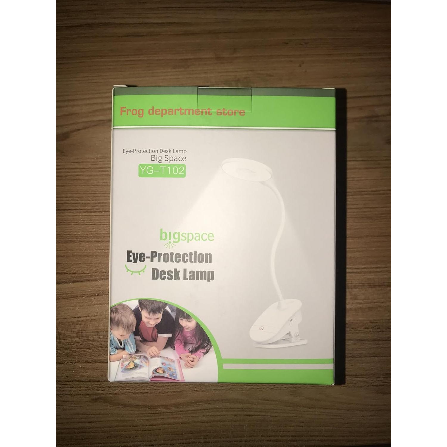 Lámpara de Lectura Clip YAGE YG-T102 Recargable USB 3 Niveles