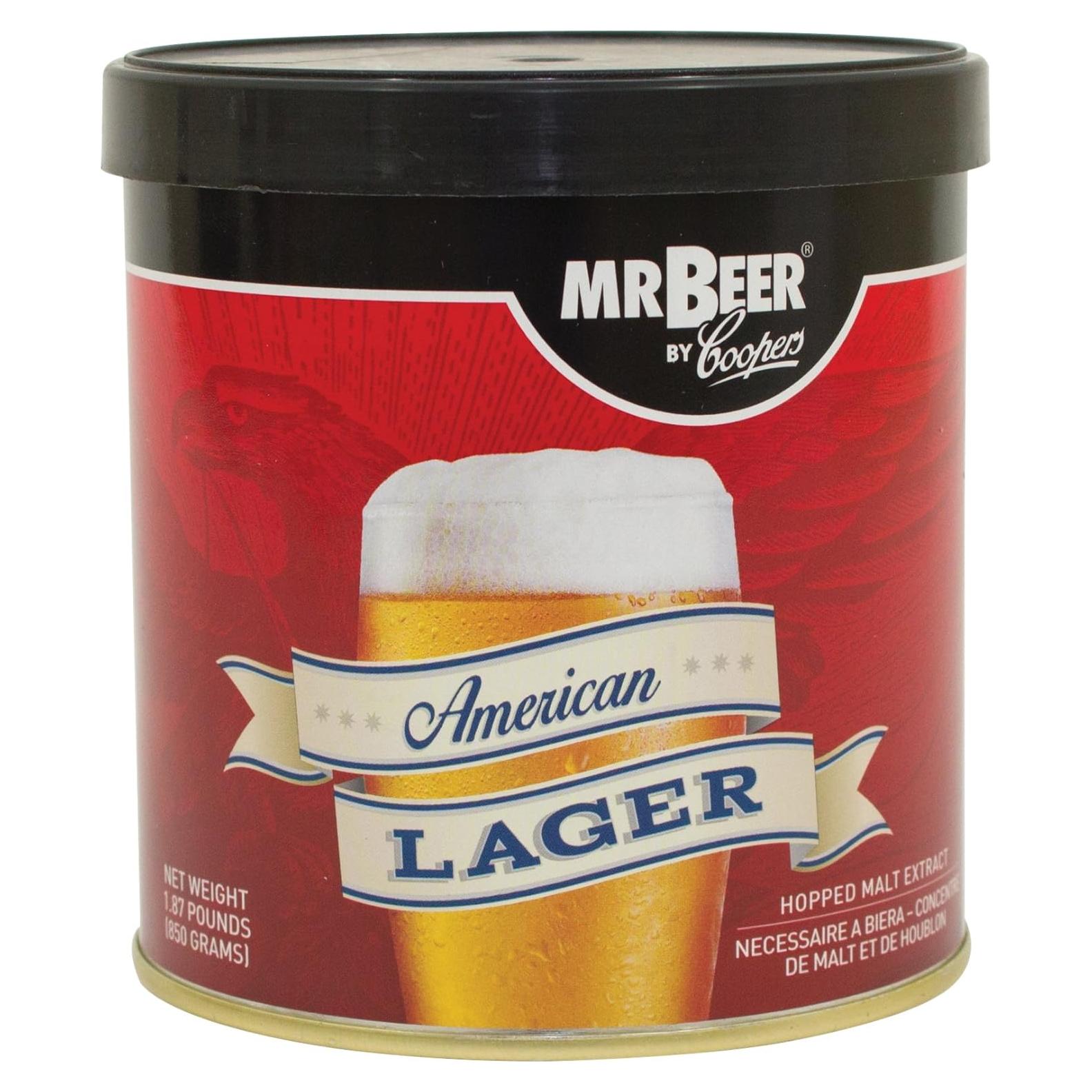 Kit de Recarga Cerveza Lager Americana Mr. Beer 2 Gal