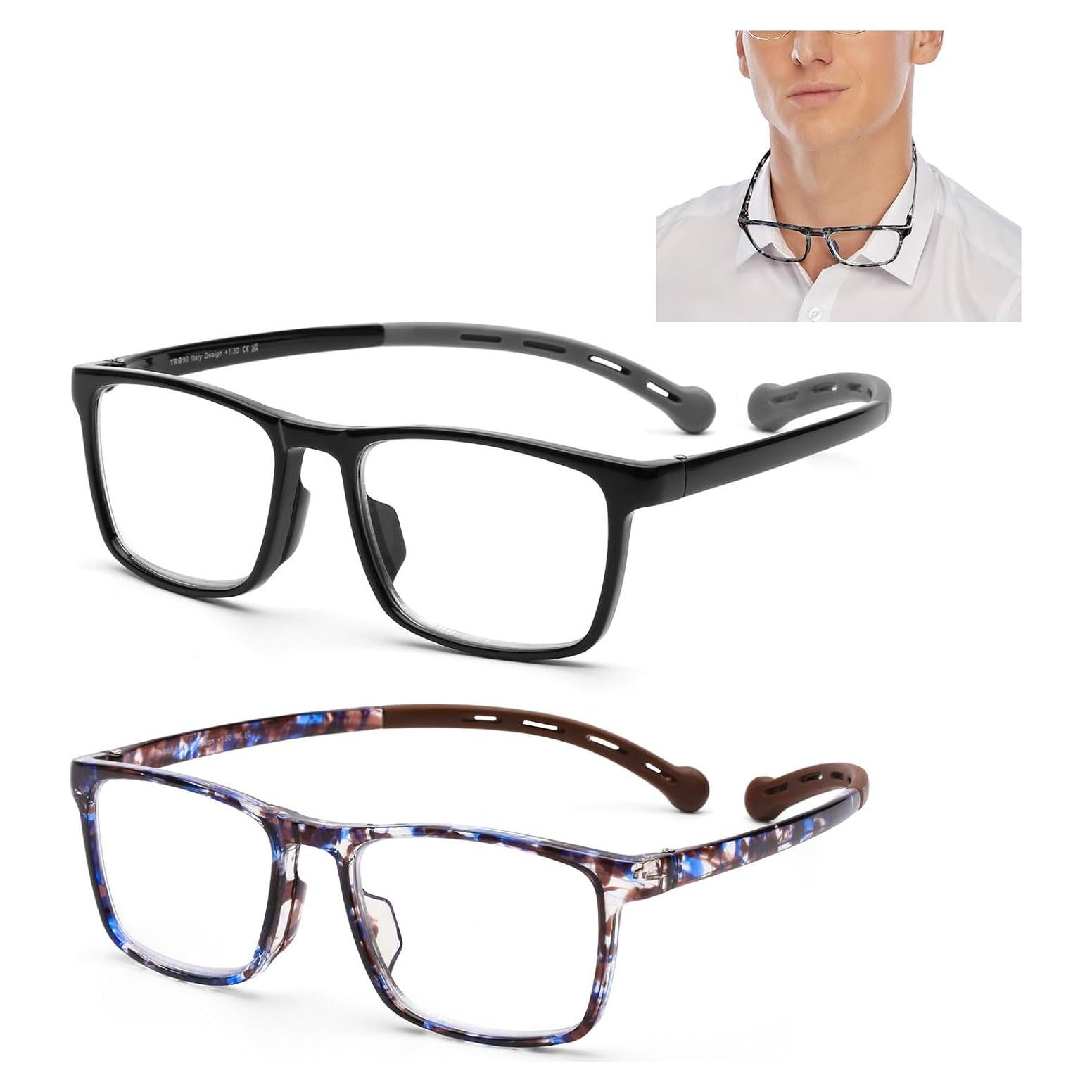 Gafas de Lectura Deportivas AQWANO 3.5x TR90 Ultra-Ligeras