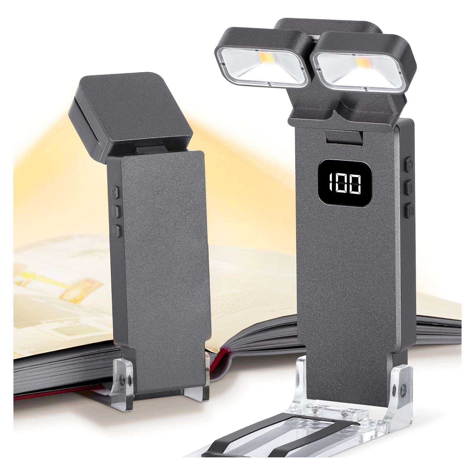 Luz de Lectura Dott Arts LED Recargable 1000mAh Negra