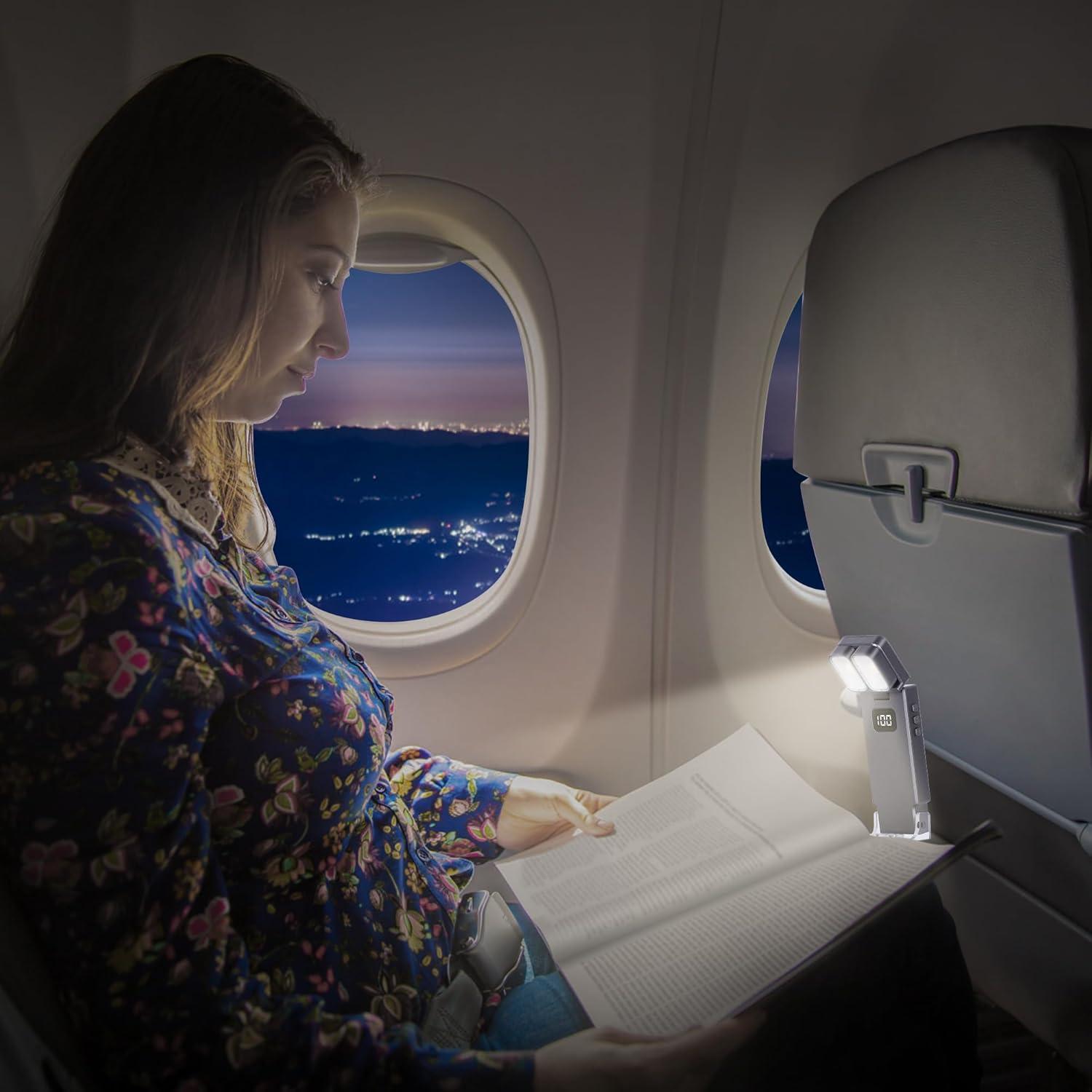 Luz de Lectura Dott Arts LED Recargable 1000mAh Negra