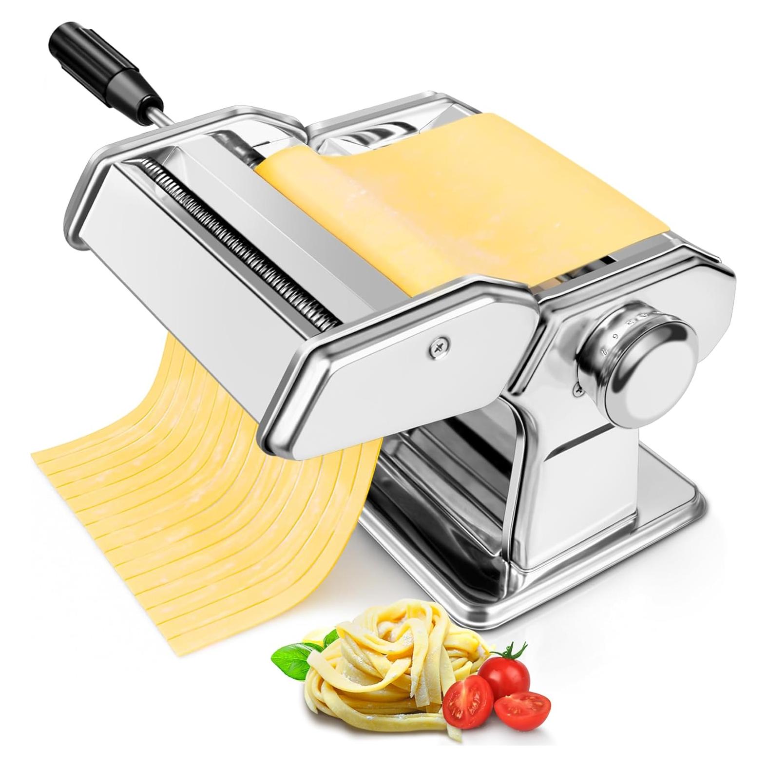 Máquina de Pasta Manual AceChef - Acero Inoxidable 7 Grosores