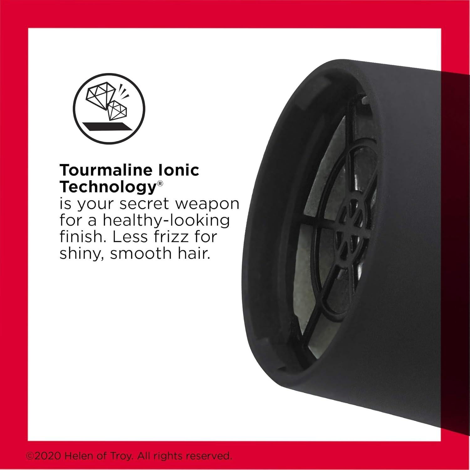 Secador de Pelo Revlon 1875W Motor AC Iónico Cerámico