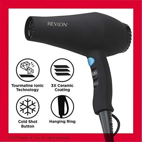 Secador de Pelo Revlon 1875W Motor AC Iónico Cerámico