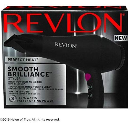 Secador de Pelo Revlon 1875W Motor AC Iónico Cerámico