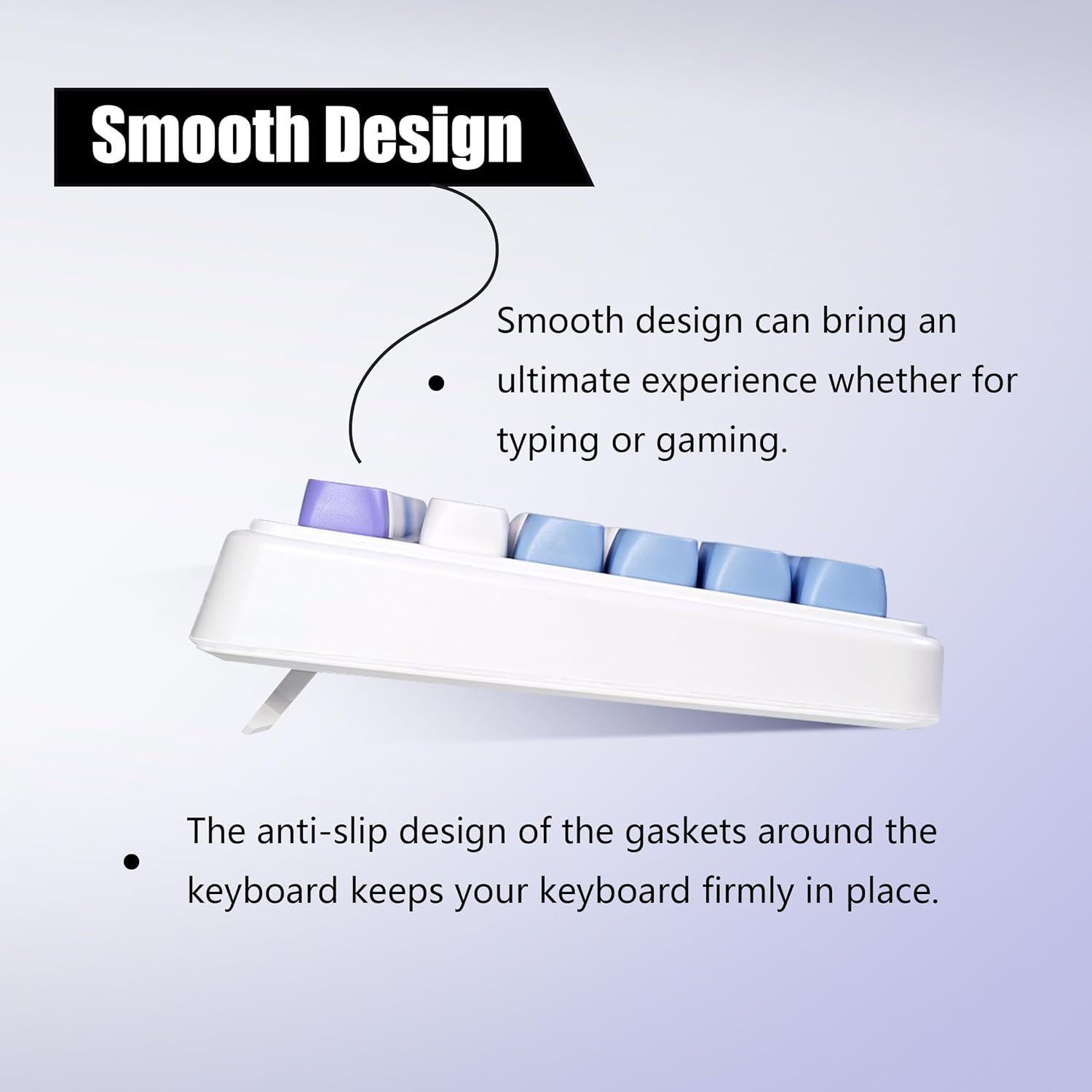 Teclado Inalámbrico Gaming RGB Bangsanth KY-4680 99 Teclas