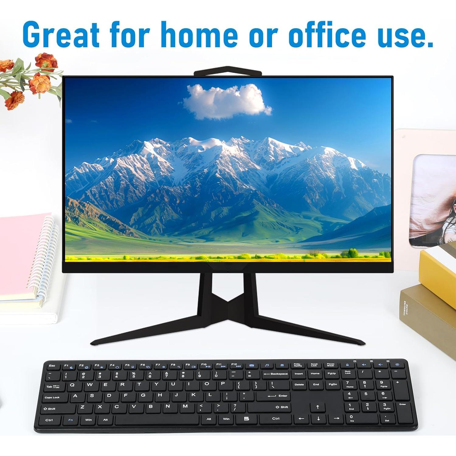 Teclado Inalámbrico INFINMIND K913 Ultra Delgado USB Silencioso