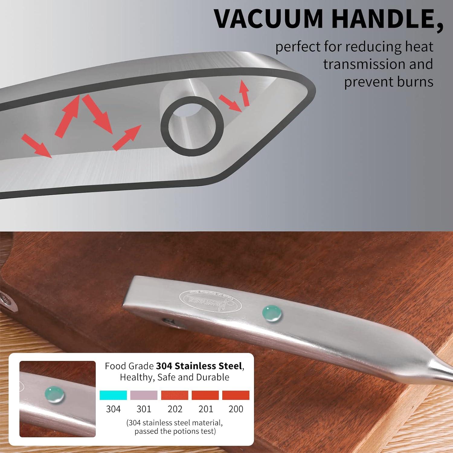 Servidor de Espagueti Newness 36.3 cm Acero Inoxidable Ergonómico