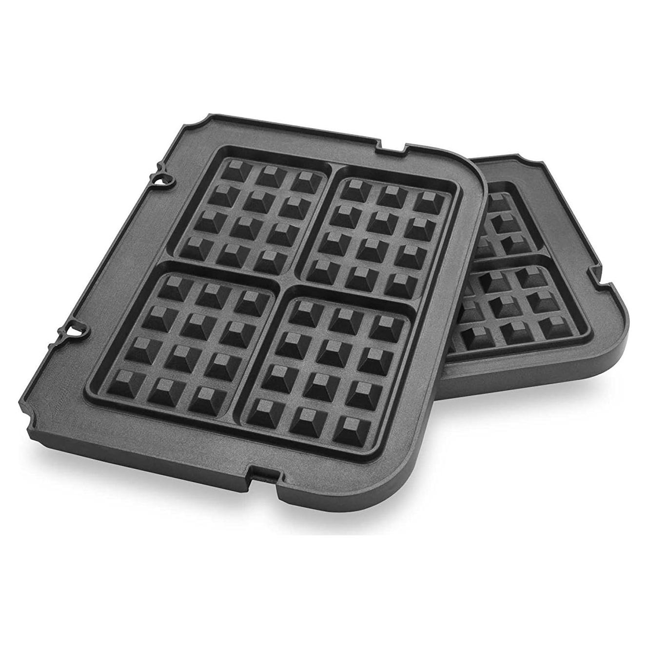 Placas de Waffle GVODE para Cuisinart GR-4N y GR-5B